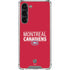 NHL Montreal Canadiens Lineup Galaxy S23 Plus Clear Case