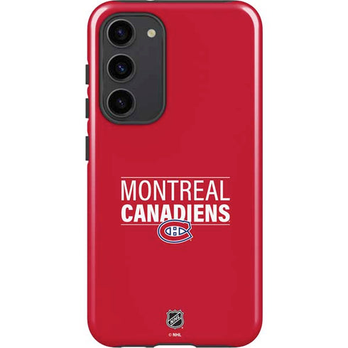 NHL Montreal Canadiens Lineup Galaxy S23 Plus Pro Case