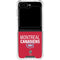NHL Montreal Canadiens Lineup Galaxy Z Flip5 5G Clear Case