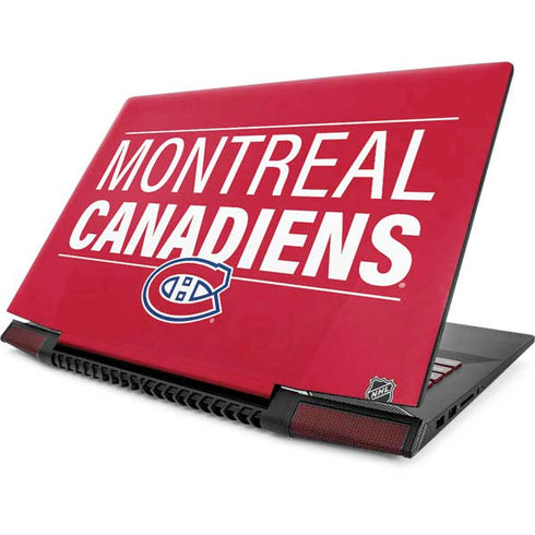 NHL Montreal Canadiens Lineup Lenovo IdeaPad Skin