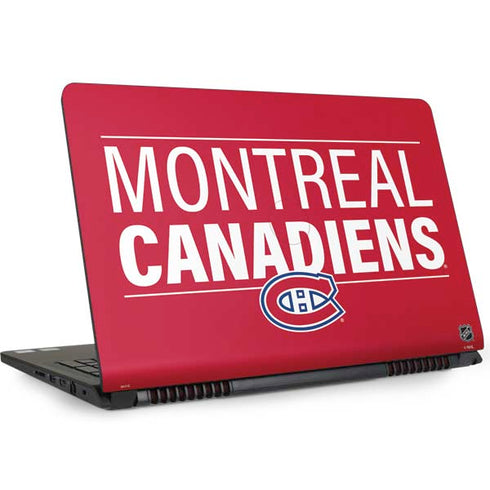NHL Montreal Canadiens Lineup Dell Inspiron Skin