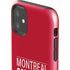 NHL Montreal Canadiens Lineup iPhone 11 Impact Case