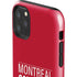 NHL Montreal Canadiens Lineup iPhone 11 Pro Max Impact Case