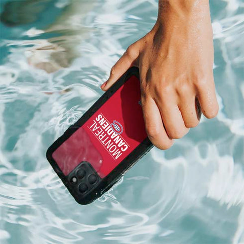 NHL Montreal Canadiens Lineup iPhone 11 Pro Waterproof Case