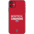 NHL Montreal Canadiens Lineup iPhone 11 Skin