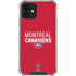 NHL Montreal Canadiens Lineup iPhone 12 Clear Case