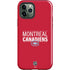 NHL Montreal Canadiens Lineup iPhone 12 Pro Max Impact Case