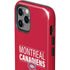 NHL Montreal Canadiens Lineup iPhone 12 Pro Max Impact Case