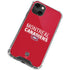 NHL Montreal Canadiens Lineup iPhone 13 Mini Clear Case