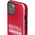 NHL Montreal Canadiens Lineup iPhone 15 Impact Case