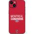 NHL Montreal Canadiens Lineup iPhone 14 Skin