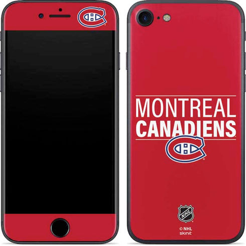 NHL Montreal Canadiens Lineup iPhone 7 Skin