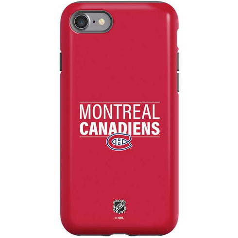 NHL Montreal Canadiens Lineup iPhone SE (2nd & 3rd Gen) Pro Case