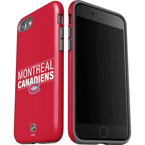 NHL Montreal Canadiens Lineup iPhone SE (2nd & 3rd Gen) Pro Case