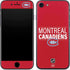 NHL Montreal Canadiens Lineup iPhone SE (2nd & 3rd Gen) Skin