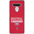 NHL Montreal Canadiens Lineup LG Stylo 6 Clear Case