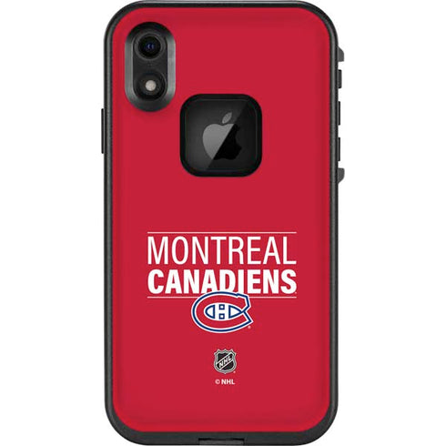 NHL Montreal Canadiens Lineup LifeProof Fre iPhone Skin