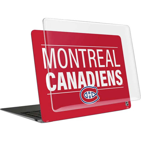 NHL Montreal Canadiens Lineup MacBook Air 13in (2020) Case plus Skin