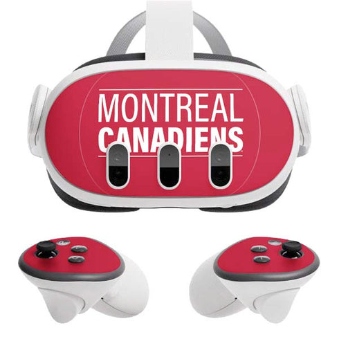 NHL Montreal Canadiens Lineup Meta Quest 3 Skin