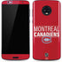 NHL Montreal Canadiens Lineup Moto G6 Skin