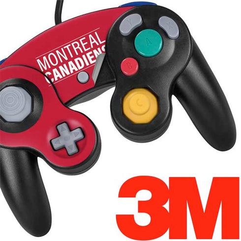 NHL Montreal Canadiens Lineup Nintendo GameCube Controller Skin