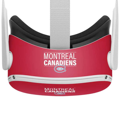 NHL Montreal Canadiens Lineup Oculus Quest 2 Skin