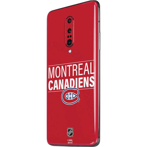 NHL Montreal Canadiens Lineup OnePlus 7 Pro Skin