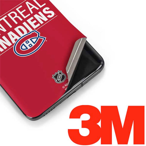 NHL Montreal Canadiens Lineup OnePlus 7 Pro Skin