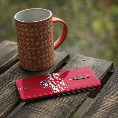 NHL Montreal Canadiens Lineup OnePlus 7 Pro Skin