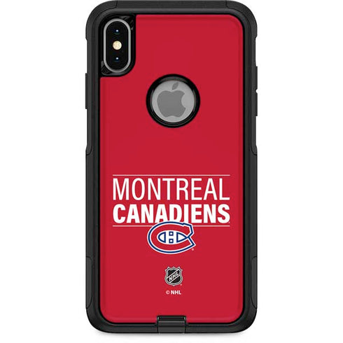 NHL Montreal Canadiens Lineup Otterbox Commuter iPhone Skin