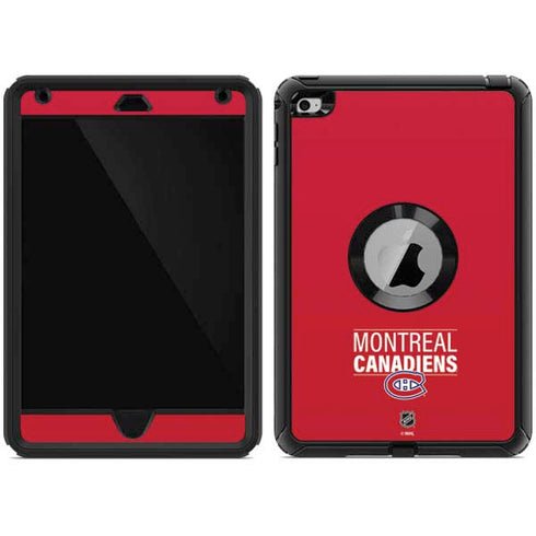 NHL Montreal Canadiens Lineup Otterbox Defender iPad Skin