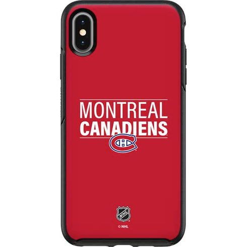 NHL Montreal Canadiens Lineup Otterbox Symmetry iPhone Skin