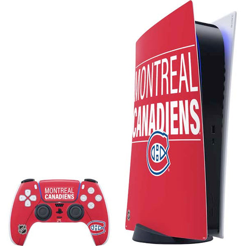 NHL Montreal Canadiens Lineup PS5 Digital Edition Bundle Skin