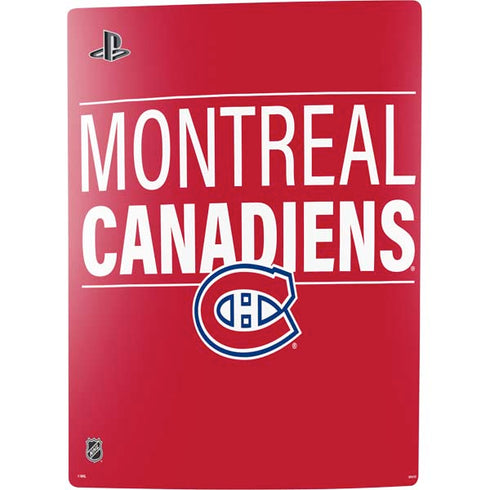 NHL Montreal Canadiens Lineup PS5 Digital Edition Bundle Skin