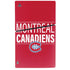 NHL Montreal Canadiens Lineup PS5 Slim Disk Console Skin