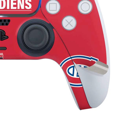 NHL Montreal Canadiens Lineup PS5 Slim Digital Edition Bundle Skin