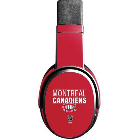 NHL Montreal Canadiens Lineup Skullcandy Crusher Wireless Skin