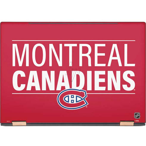 NHL Montreal Canadiens Lineup HP Spectre Skin