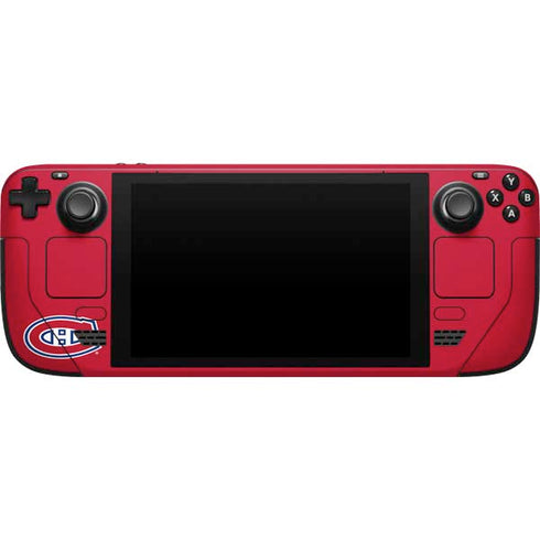 NHL Montreal Canadiens Lineup Steam Deck Handheld Gaming Computer Skin