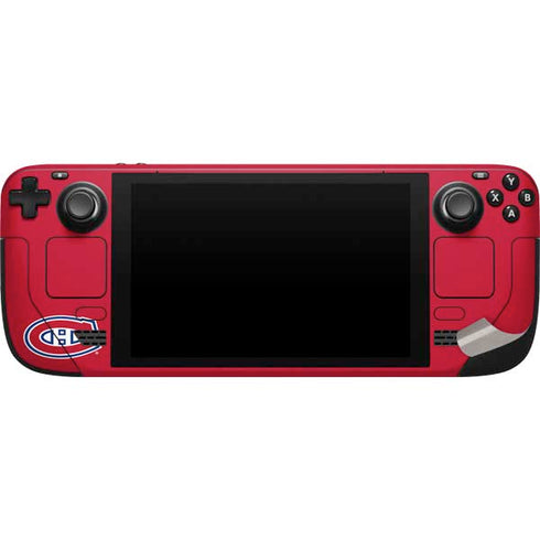 NHL Montreal Canadiens Lineup Steam Deck Handheld Gaming Computer Skin