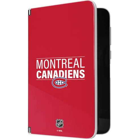 NHL Montreal Canadiens Lineup Surface Duo Skin