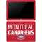 NHL Montreal Canadiens Lineup Surface Go Skin