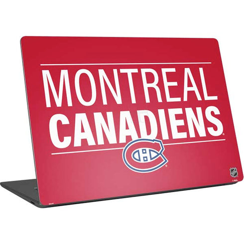 NHL Montreal Canadiens Lineup Surface Laptop 4 15in Skin