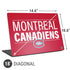 NHL Montreal Canadiens Lineup Universal Laptop 18in (14.6 x 10.6in) Skin