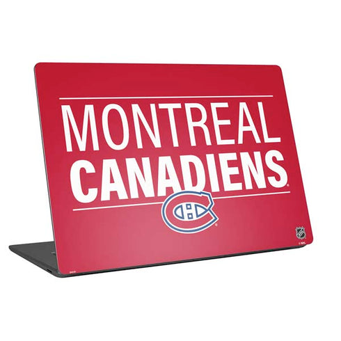 NHL Montreal Canadiens Lineup Universal Laptop 18in (14.6 x 10.6in) Skin