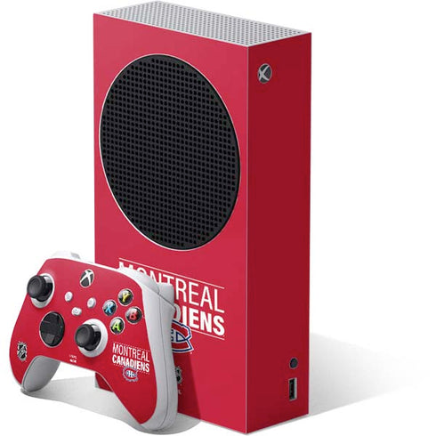 NHL Montreal Canadiens Lineup Xbox Series S Bundle Skin
