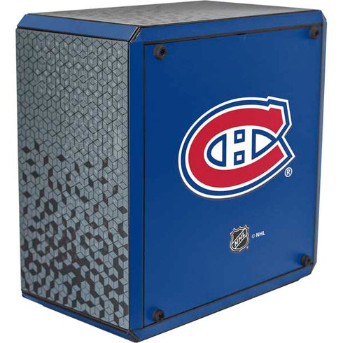 NHL Montreal Canadiens Solid Background Cooler Master MasterBox Q300L Mini Tower Skin