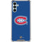 NHL Montreal Canadiens Solid Background Galaxy A13 5G Clear Case