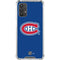 NHL Montreal Canadiens Solid Background Galaxy A32 5G Clear Case