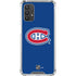 NHL Montreal Canadiens Solid Background Galaxy A32 5G Clear Case